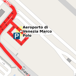 Lentoaseman kartalla - Venetsia Marco Polo
